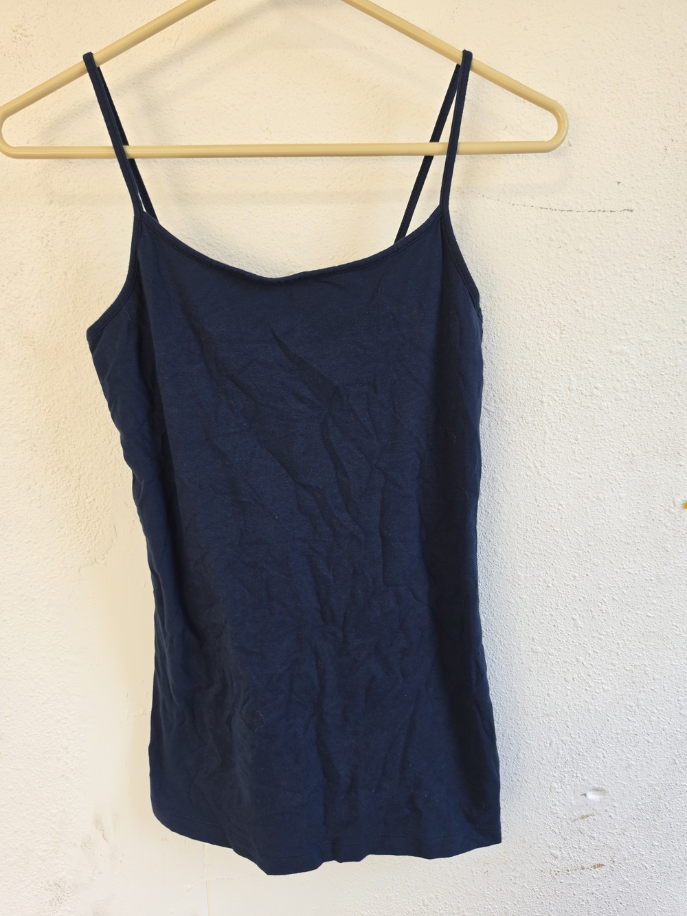 Time and Tru Navy Spaghetti-Strap Camisole